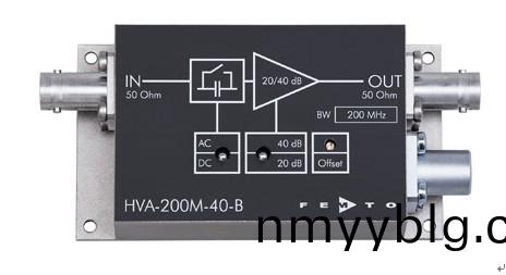 HVA係列帶寬電(dian)壓(ya)放大器