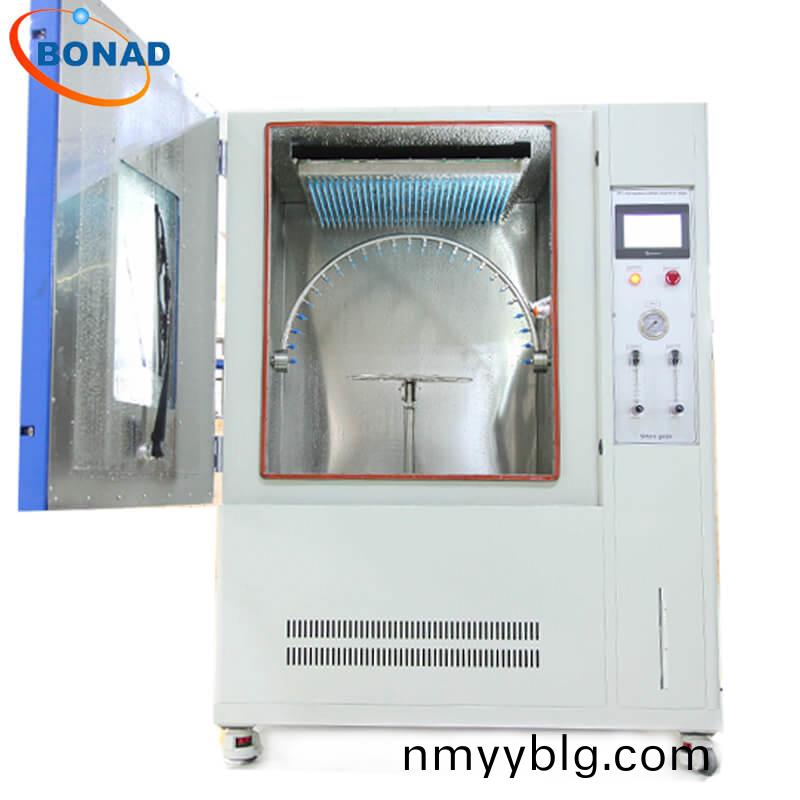 IPX1 to IPX4 Drip rain test and swing pipe waterproof test c